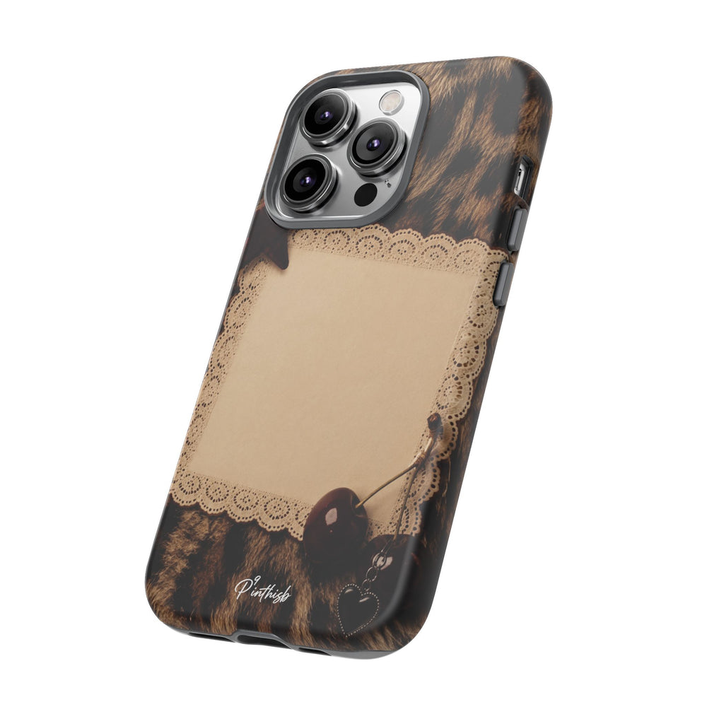 Personalized Leopard Lace Phone Case