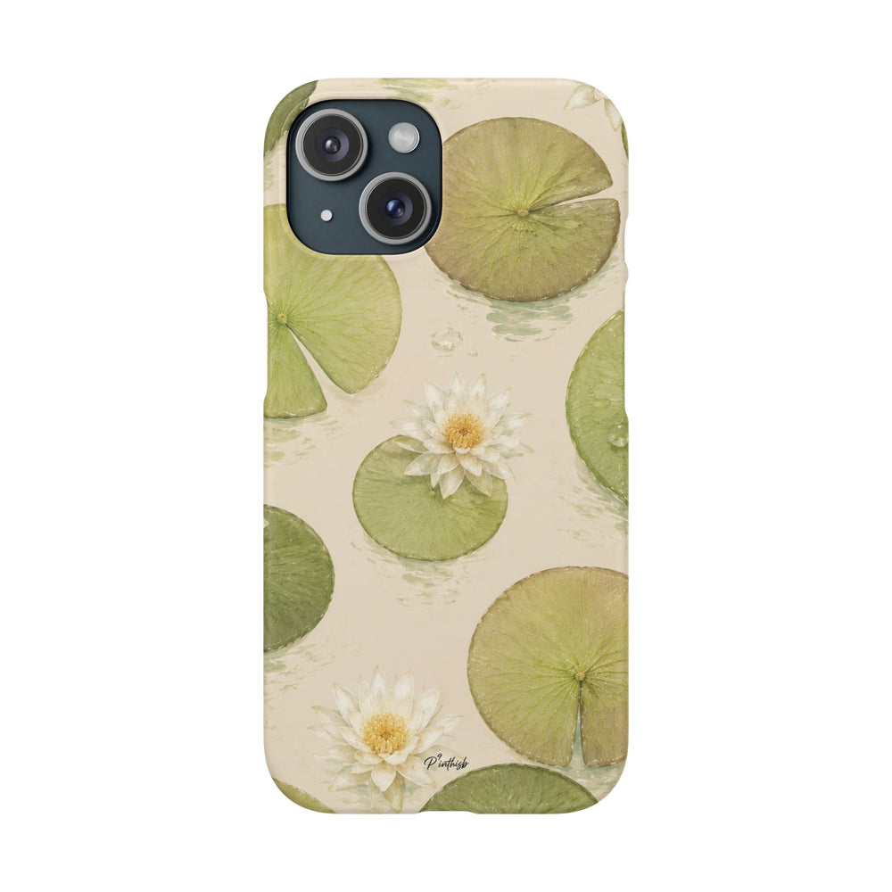 Water Lily Snap Phone Case
