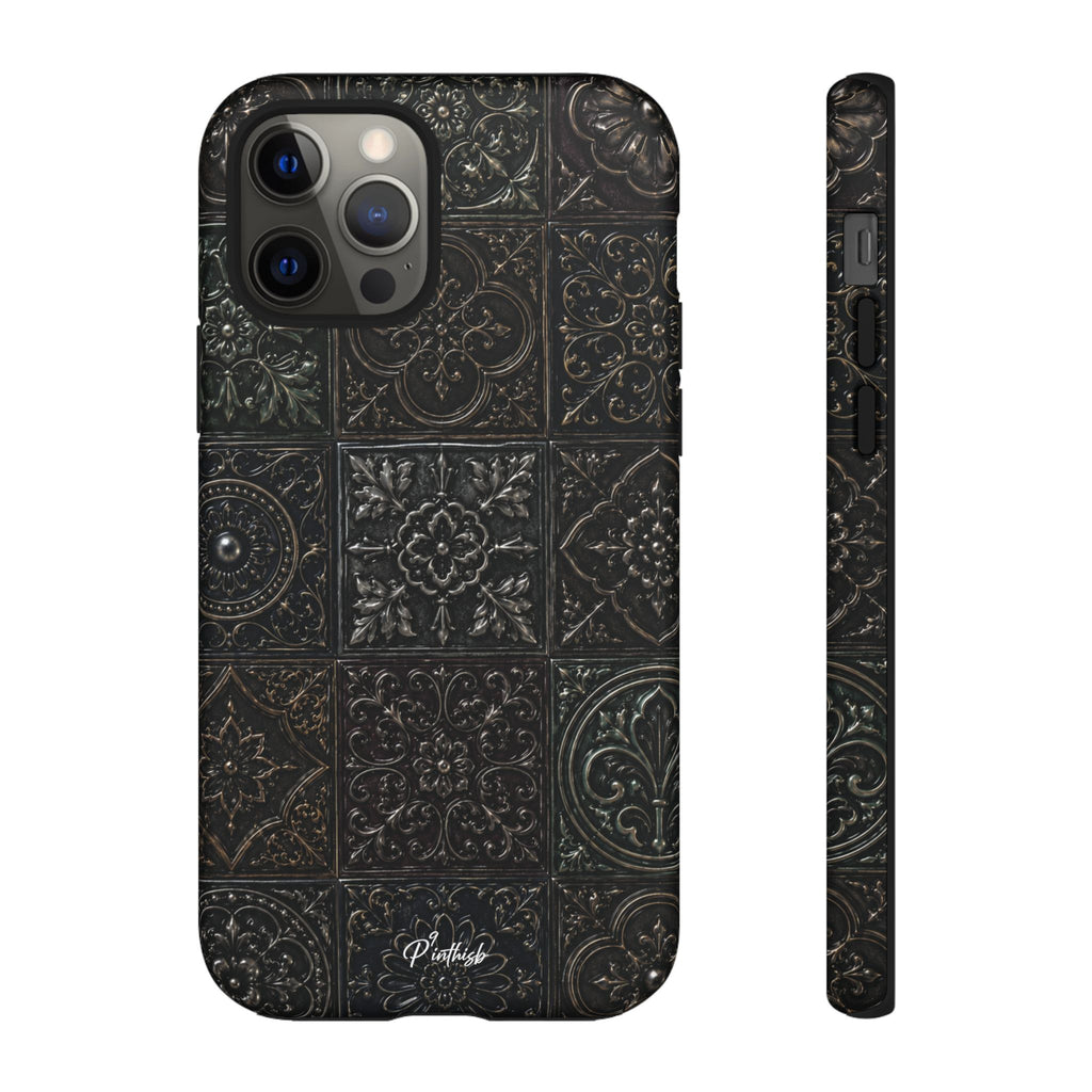 Mosaic Pattern Tough Phone Case