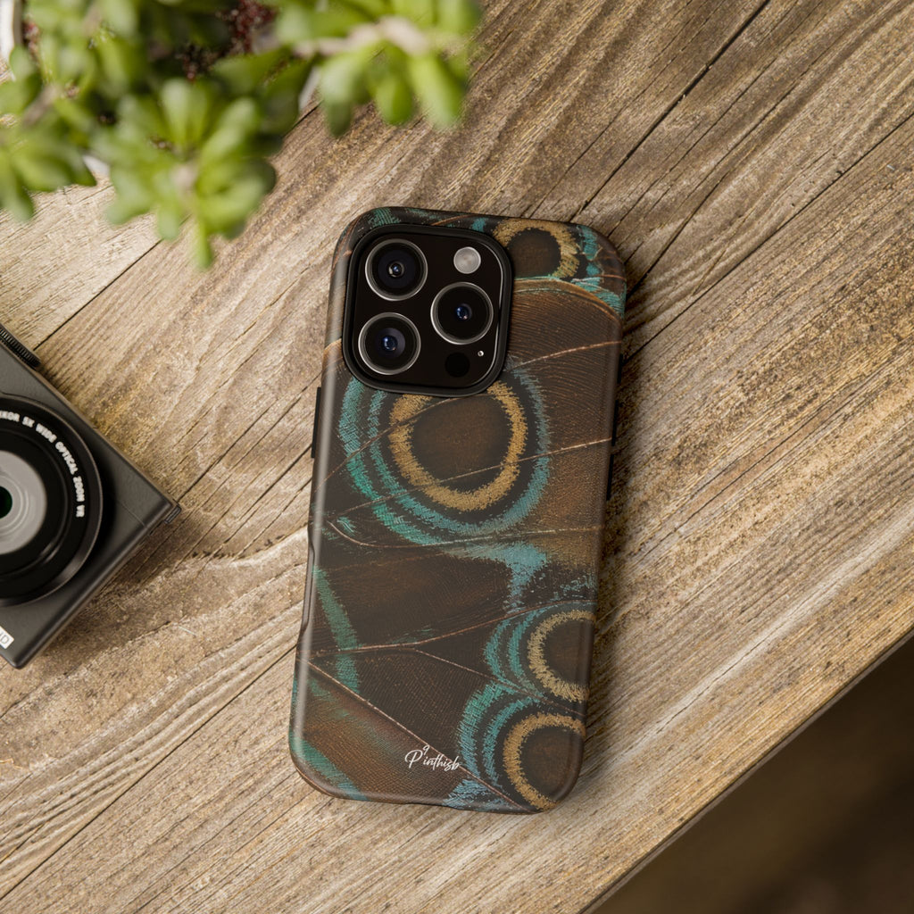 Peacock Feather Pattern Tough Case
