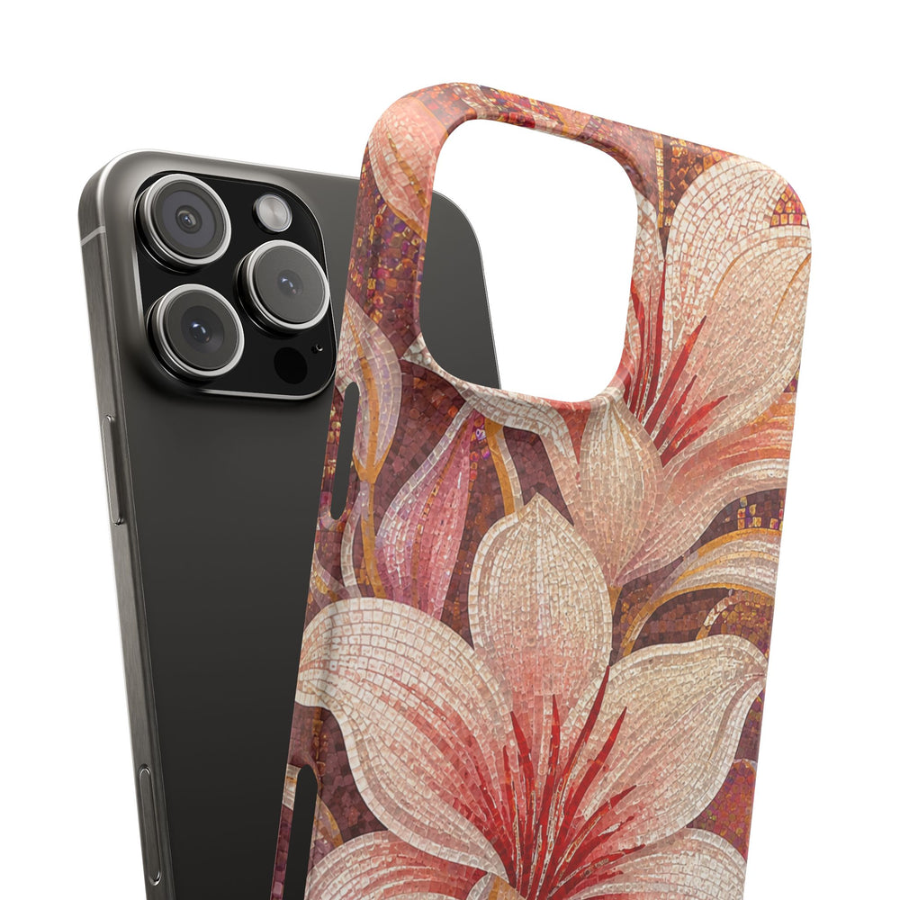 Floral Lily Snap Case