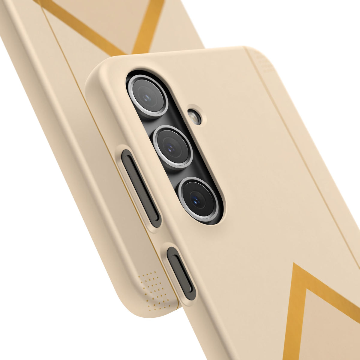 Gold Malboro Inspired Snap Phone Case