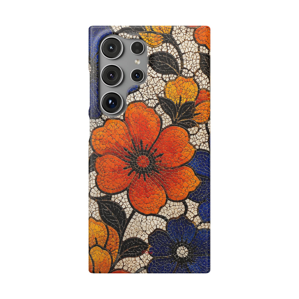 Floral Mosaic Snap Case