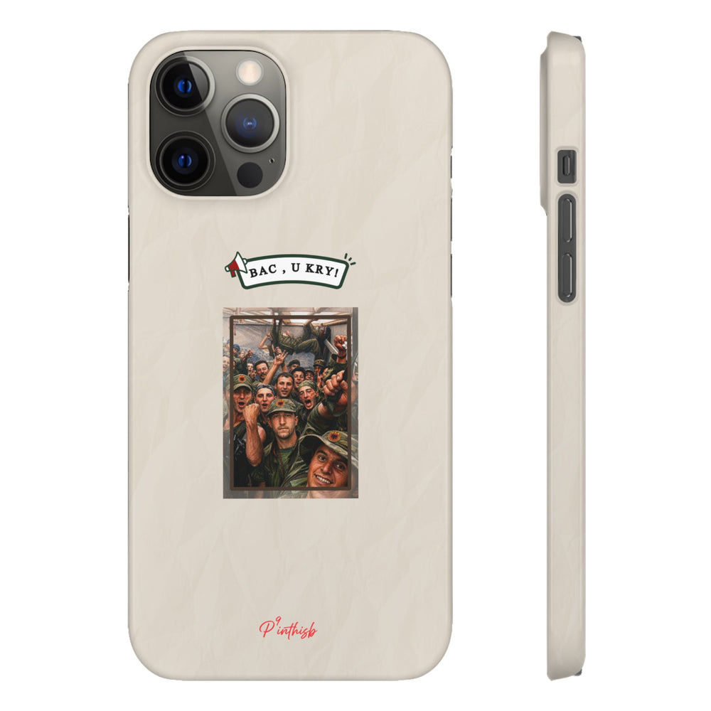 "BAC, U KRY!" Snap Case