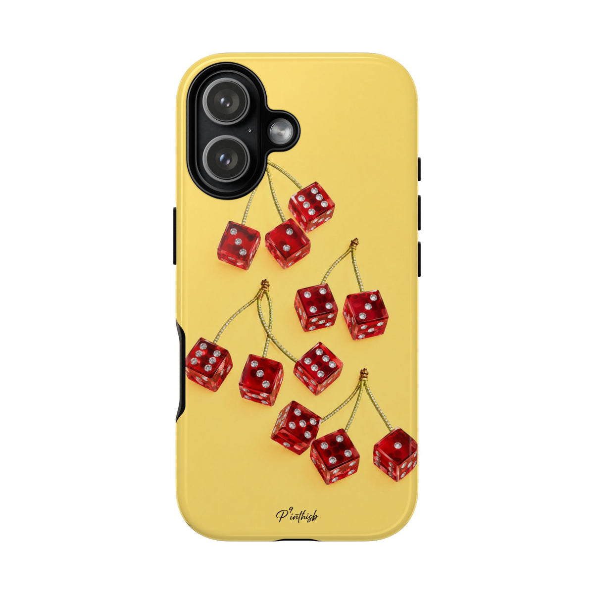 Cherry Dice Tough Phone Case
