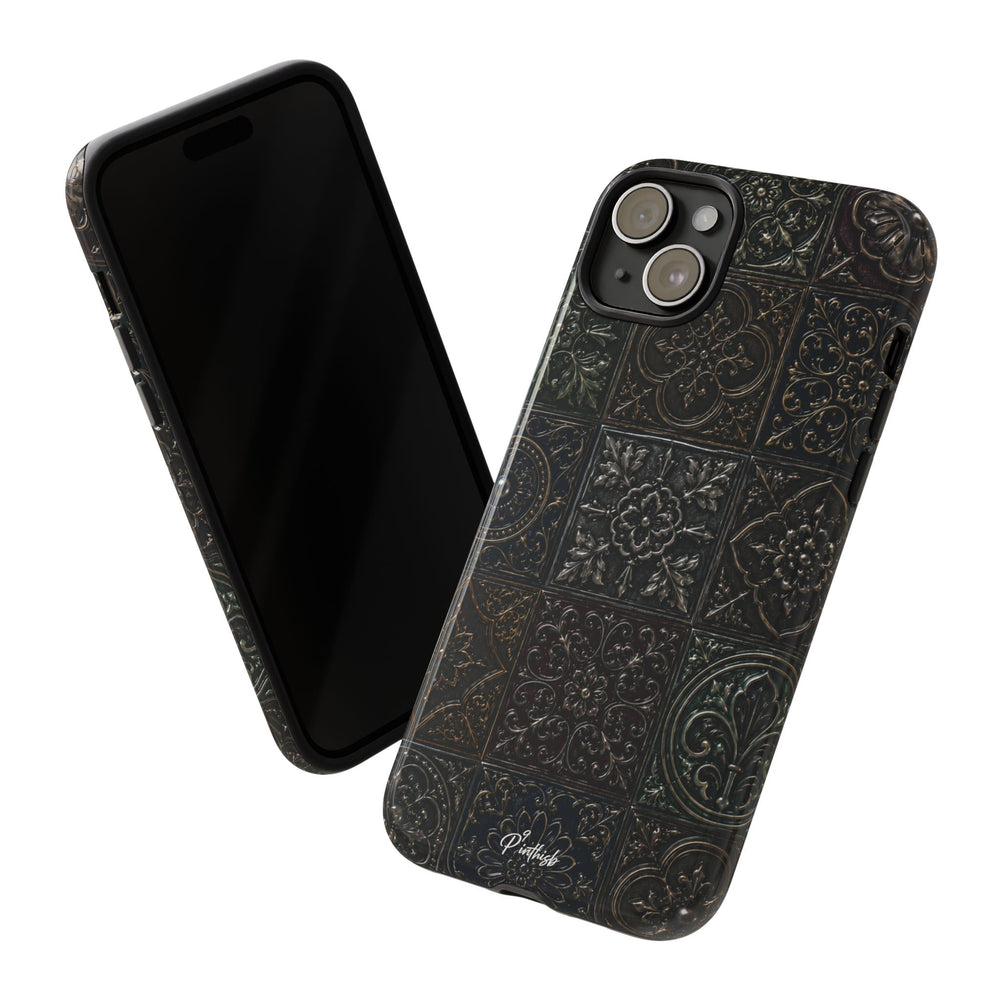 Mosaic Pattern Tough Phone Case