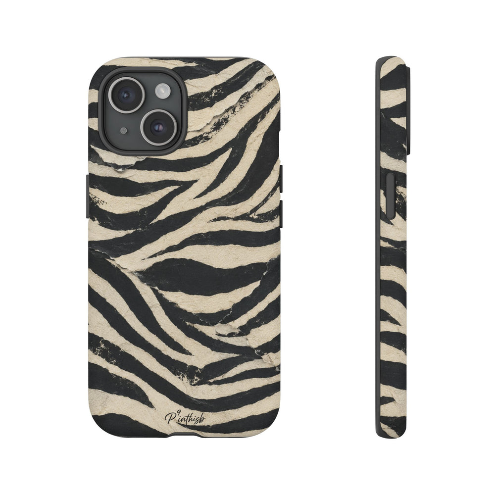 Zebra Stripe Tough Phone Case