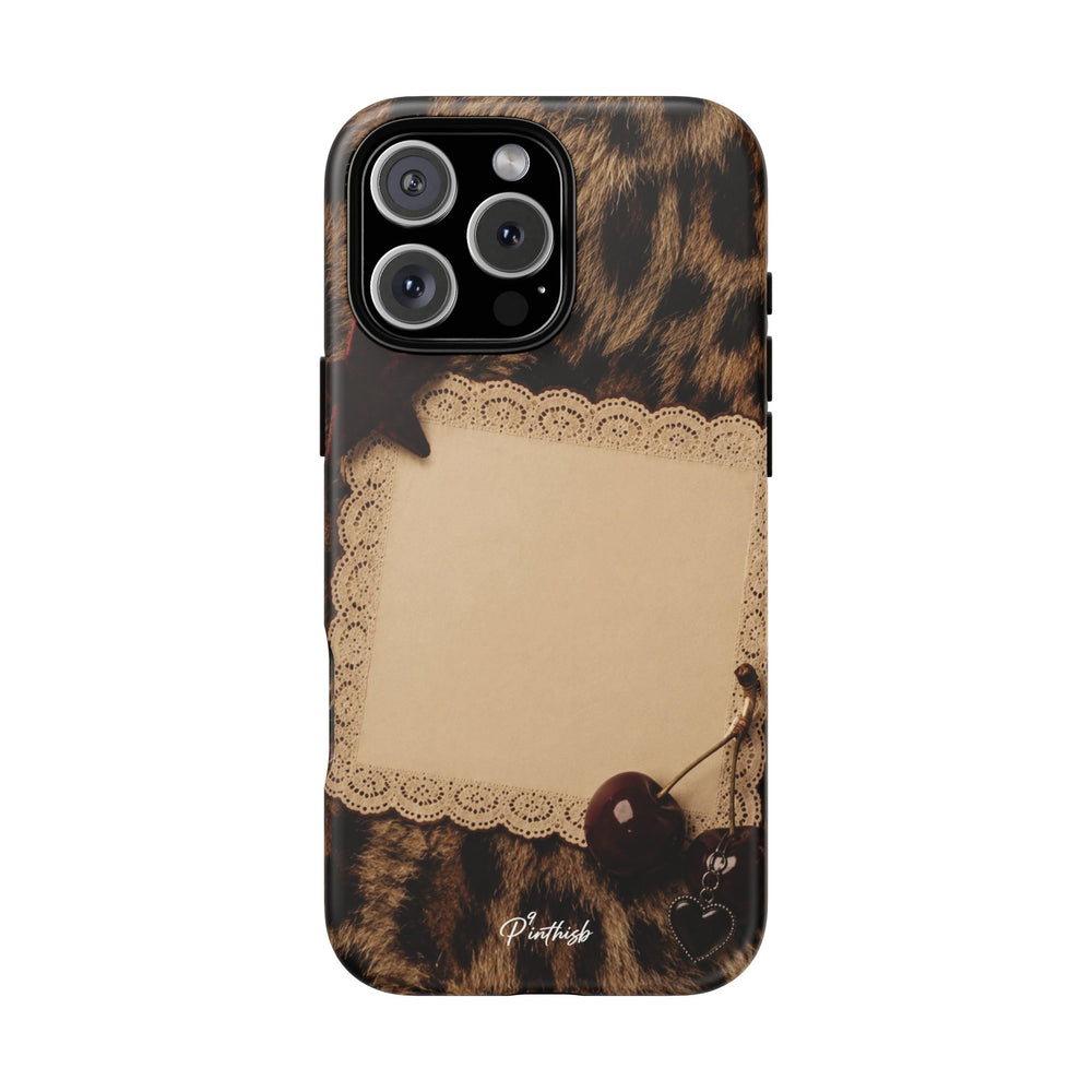 Personalized Leopard Lace Phone Case