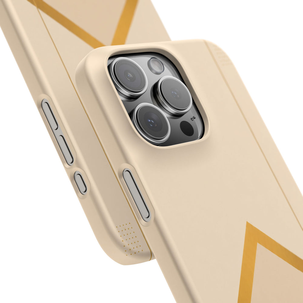 Gold Malboro Inspired Snap Phone Case