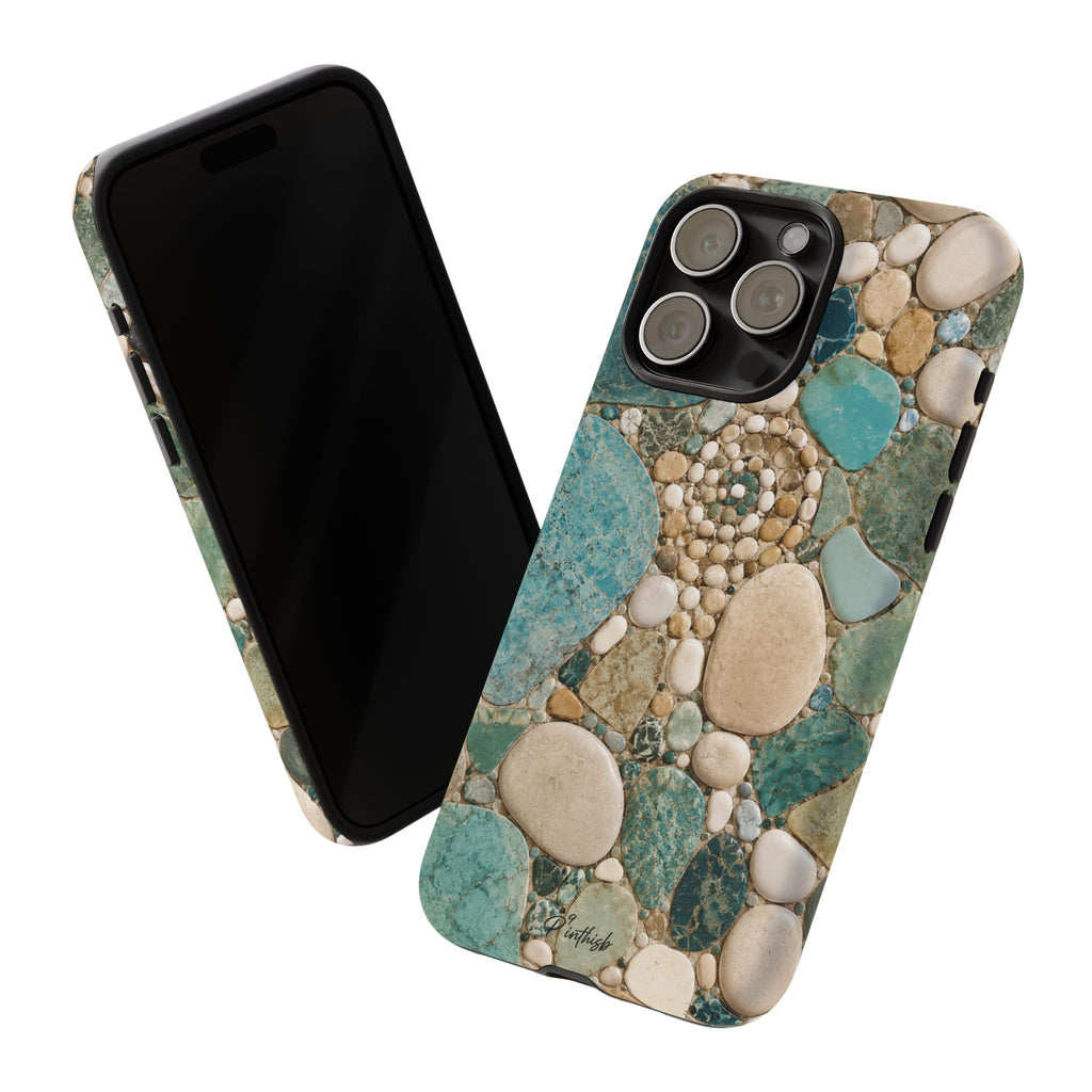 Sea Glass Mosaic Tough Case