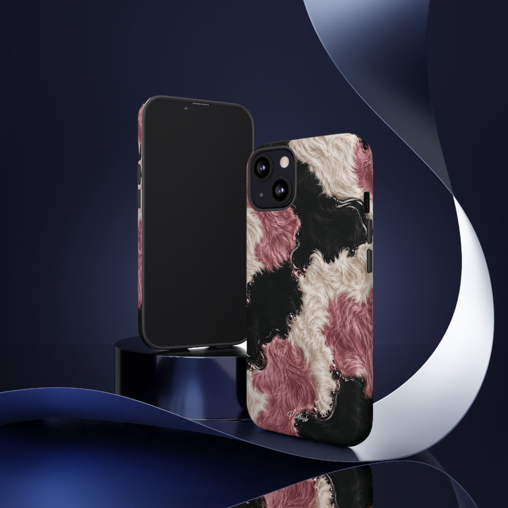 Cow Print Swirl Tough Case