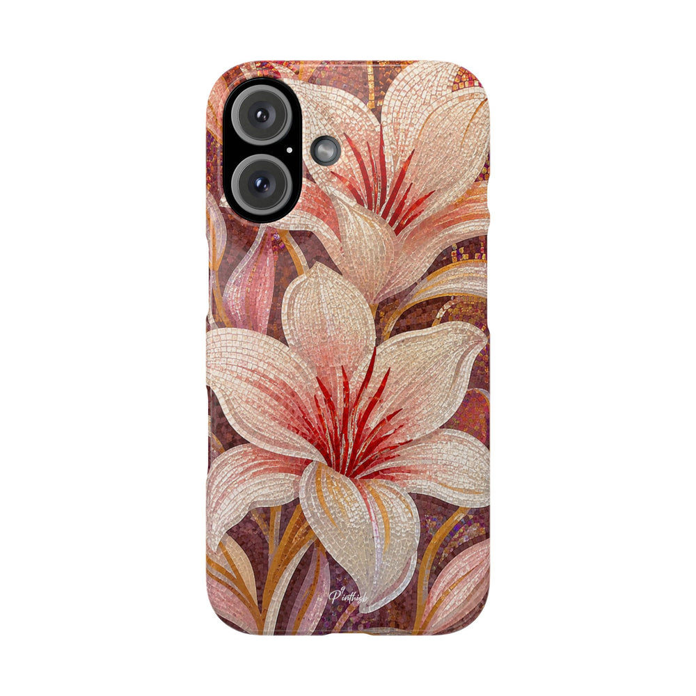 Floral Lily Snap Case