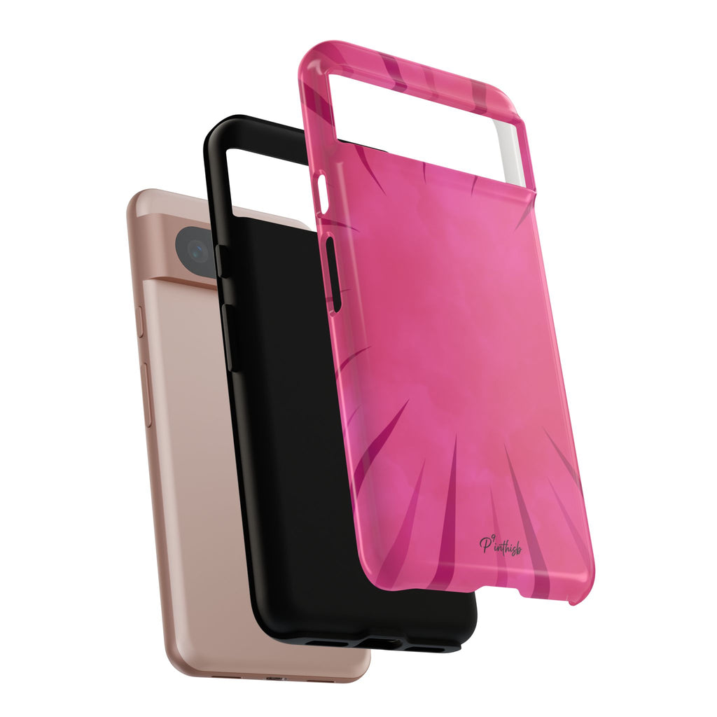 Pink Burst Tough Phone Case