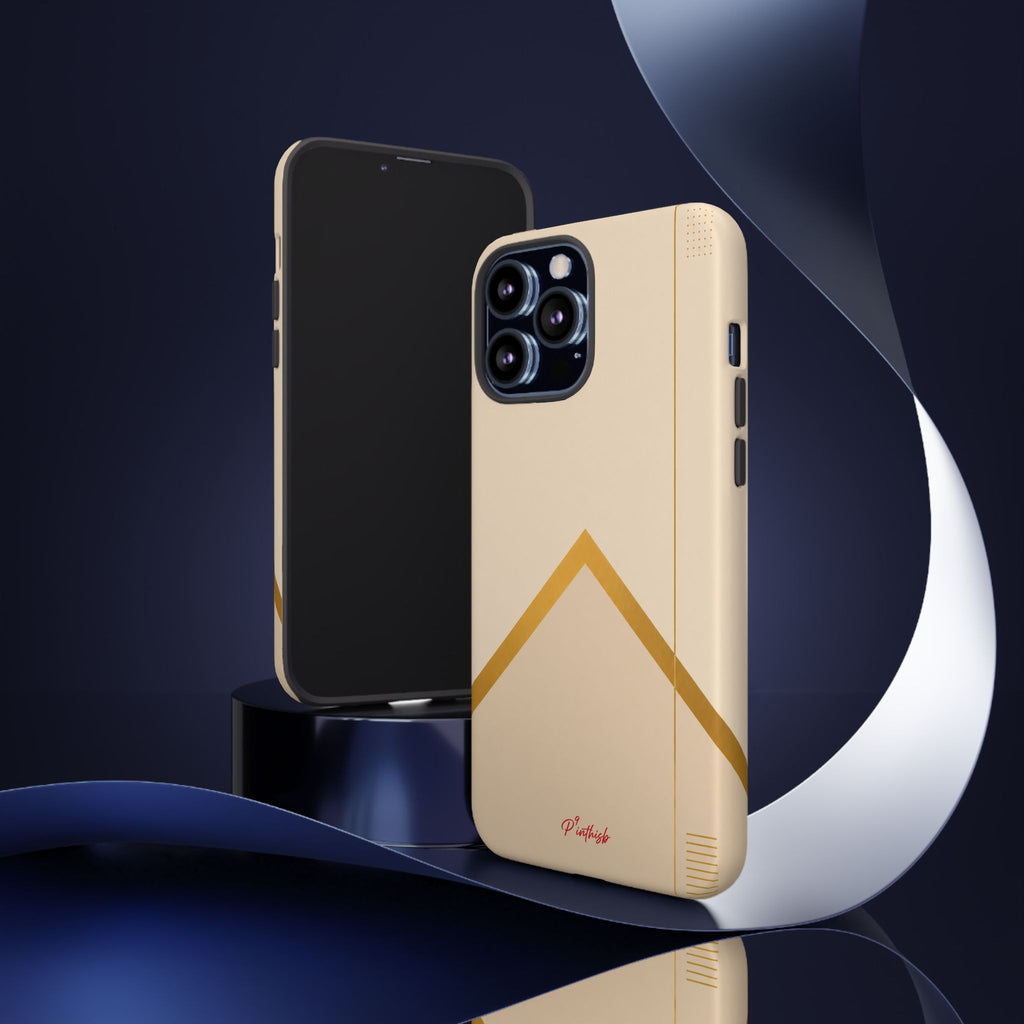 Gold Malboro Inspired Tough Phone Case