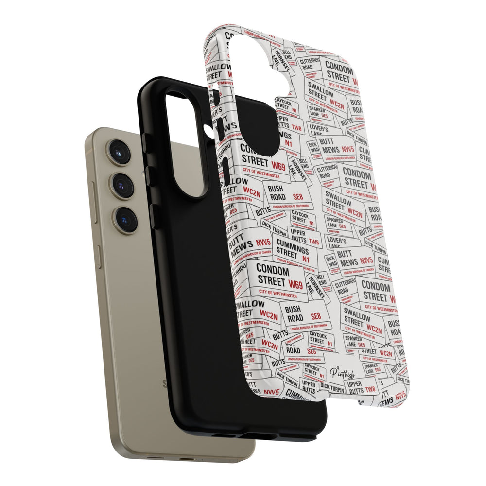 Cheeky London Street Signs Phone Case