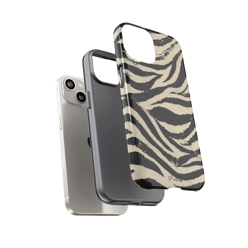 Zebra Stripe Tough Phone Case