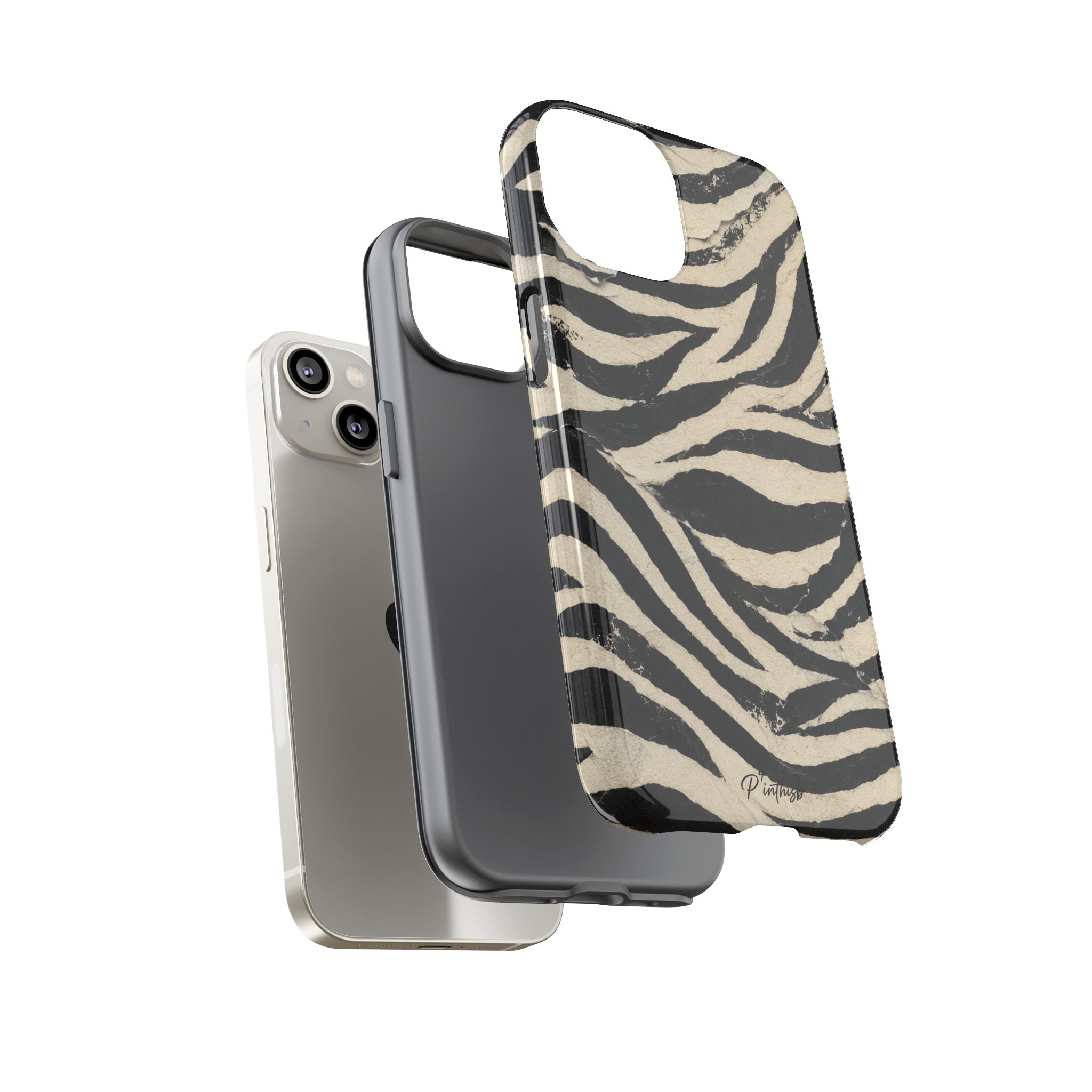Zebra Stripe Tough Phone Case