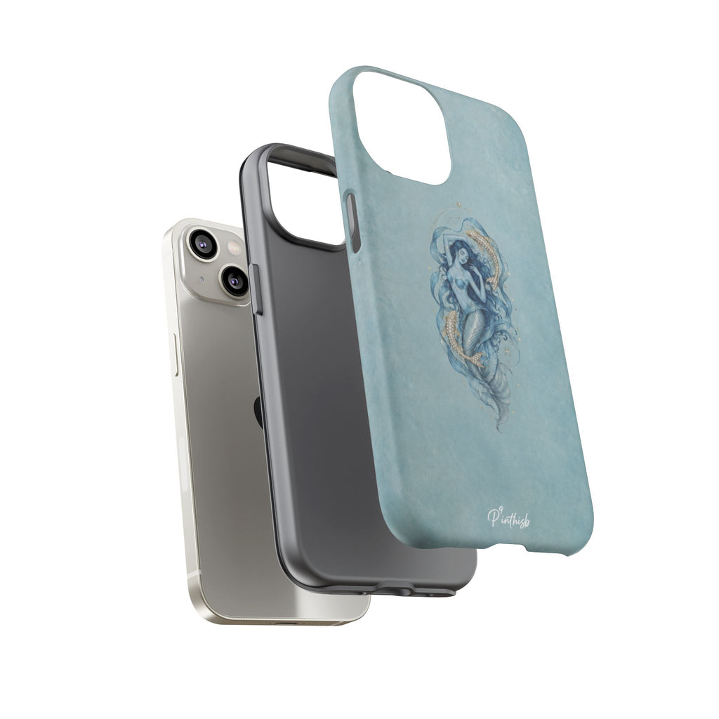 Pisces Zodiac Glitter Phone Case