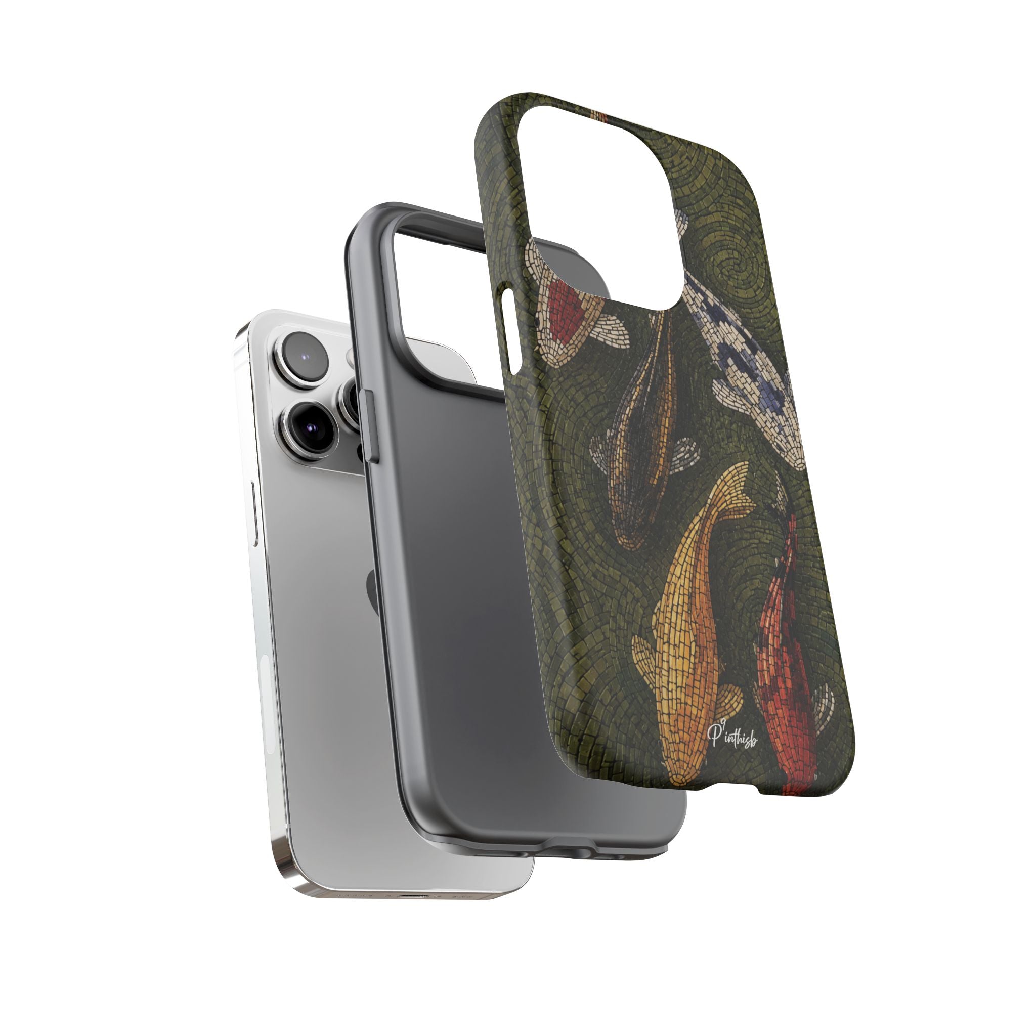 Fish Pond Tough Phone Case