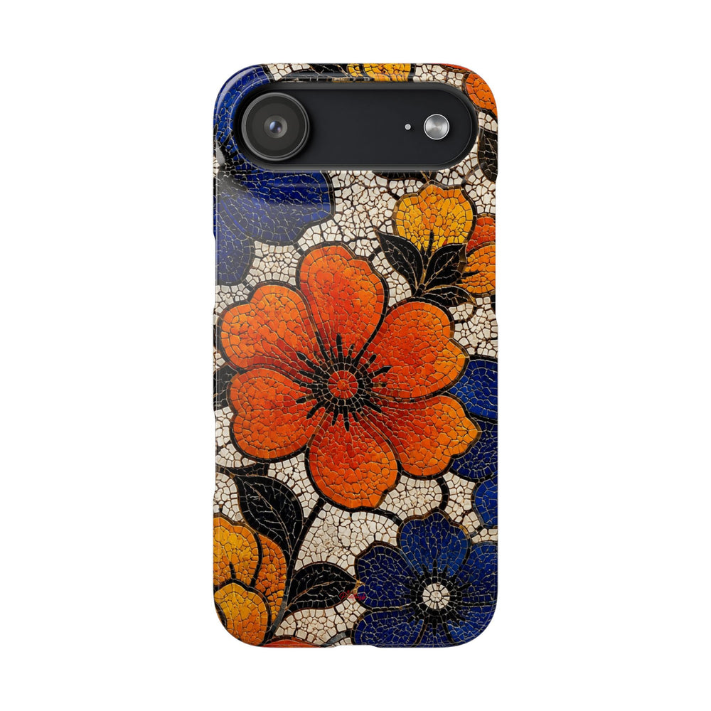 Floral Mosaic Snap Case