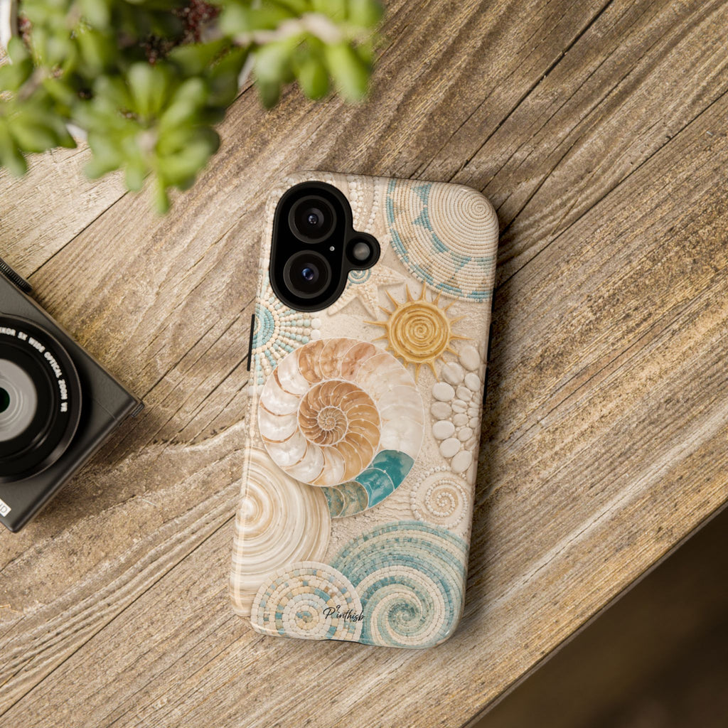 Coastal Seashell Tough Case