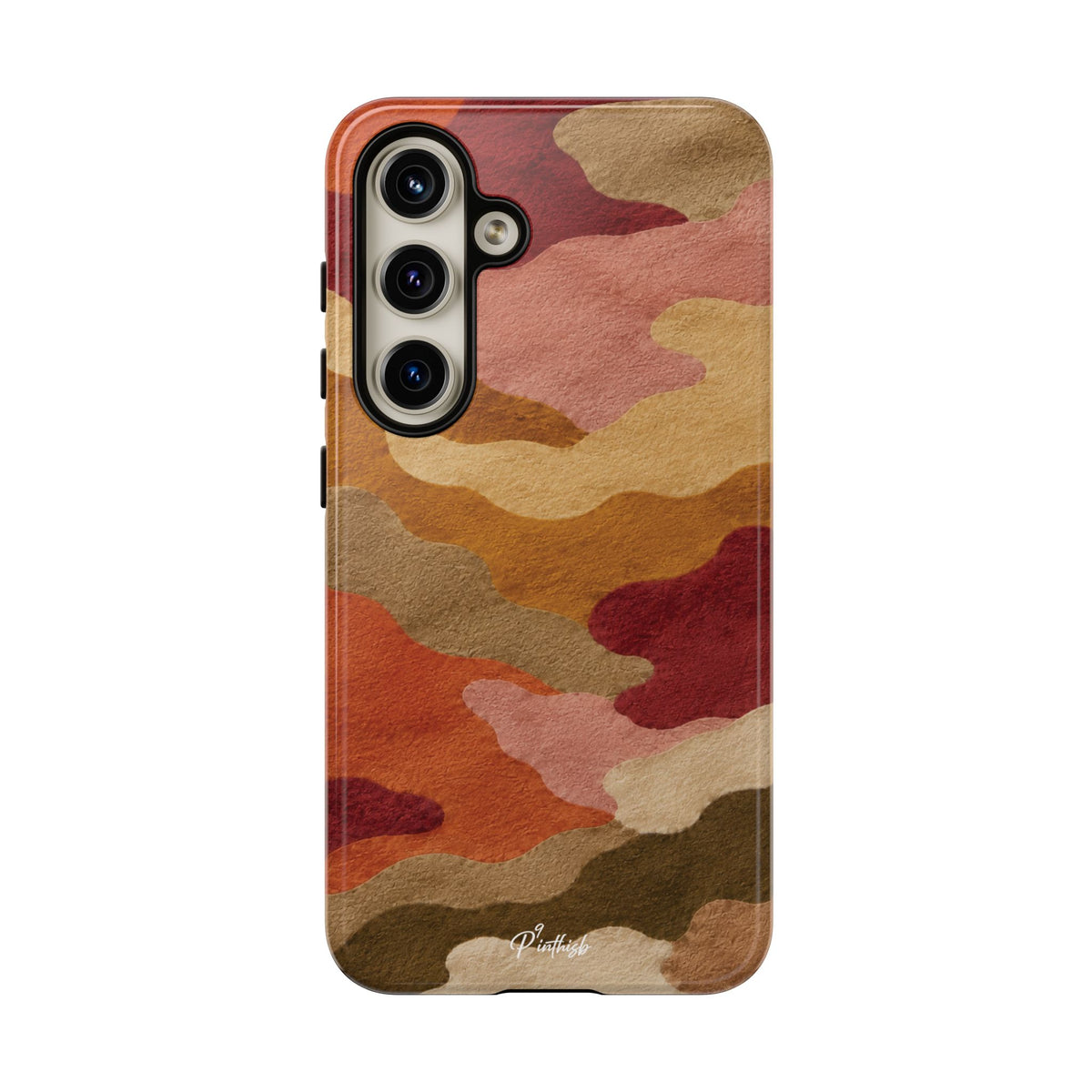 Watercolour Camo Tough Case