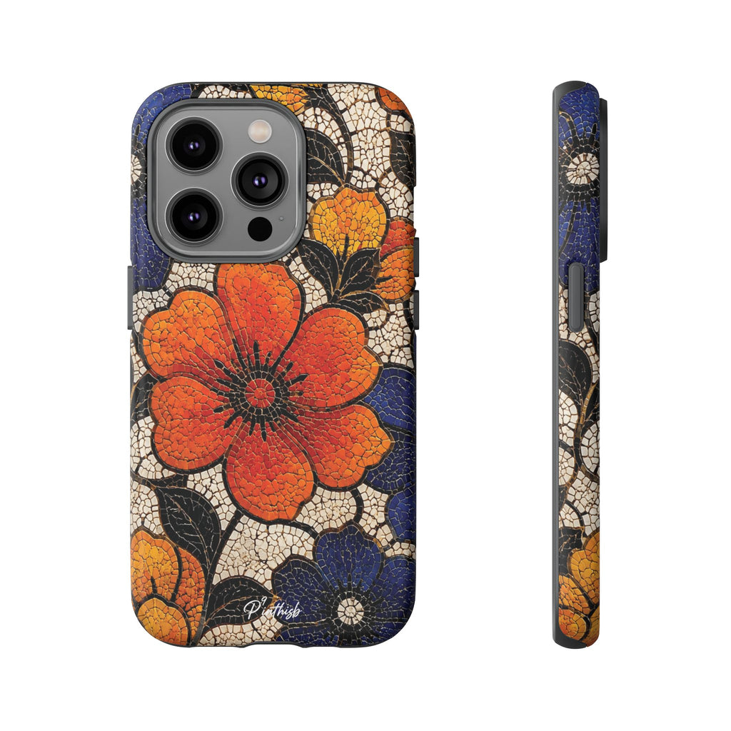 Floral Mosaic Tough Case