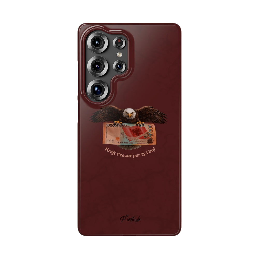 "Krejt t'zezat per ty i boj" Snap Case