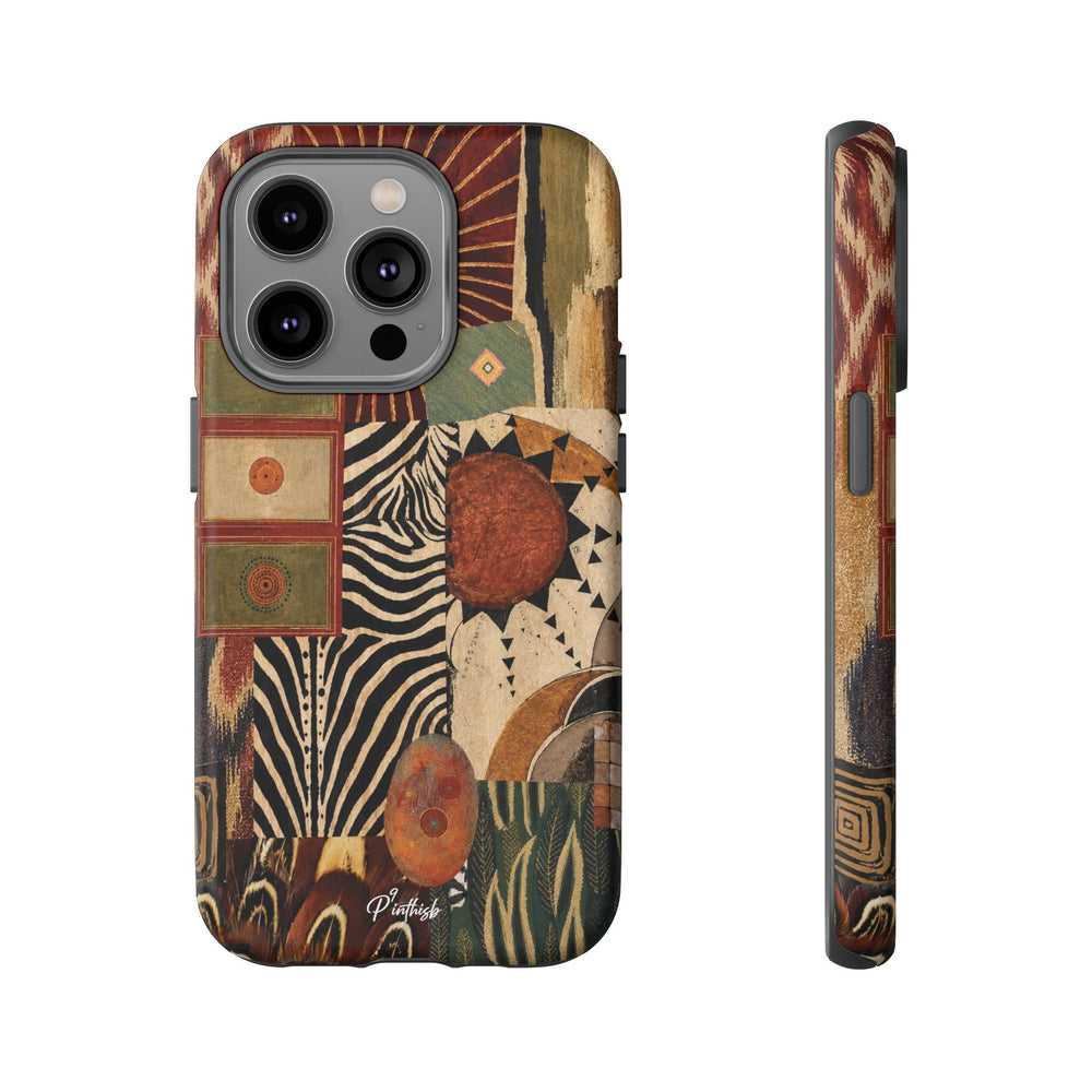 Abstract Boho Collage Tough Case