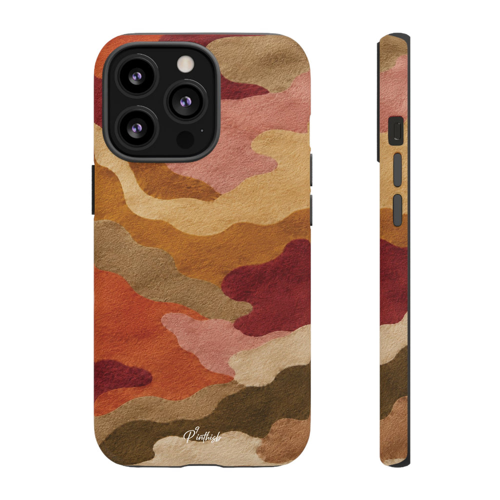 Watercolour Camo Tough Case