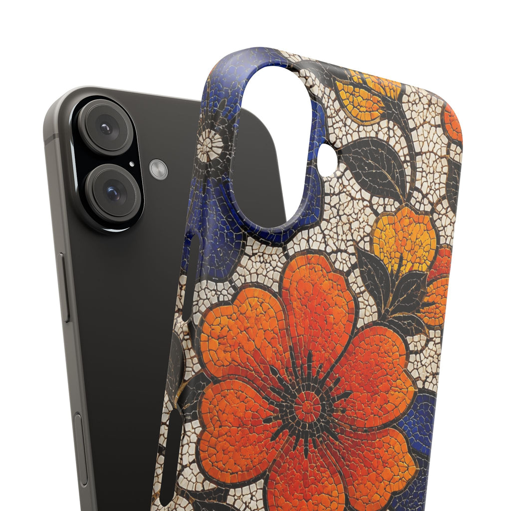Floral Mosaic Snap Case