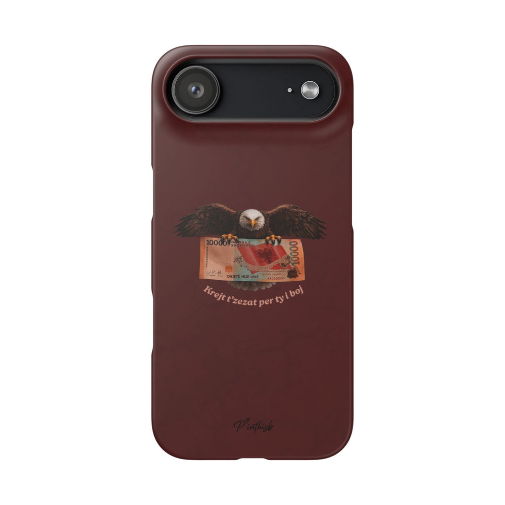 "Krejt t'zezat per ty i boj" Snap Case