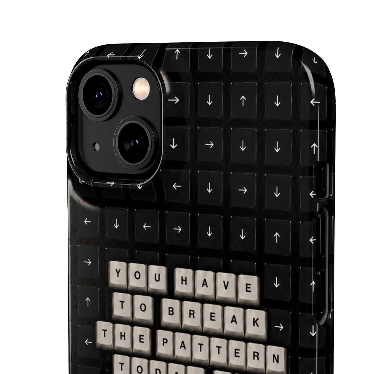 "Break the pattern" Keyboard Snap Case