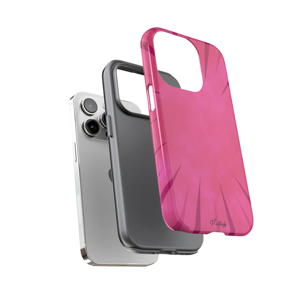 Pink Burst Tough Phone Case