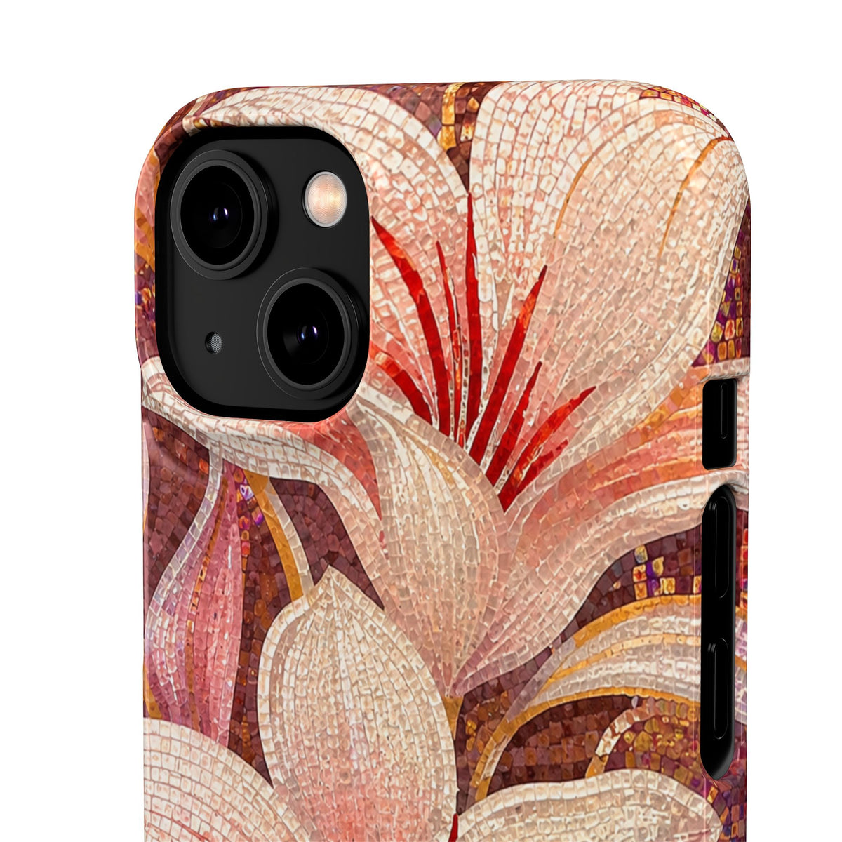 Floral Lily Snap Case