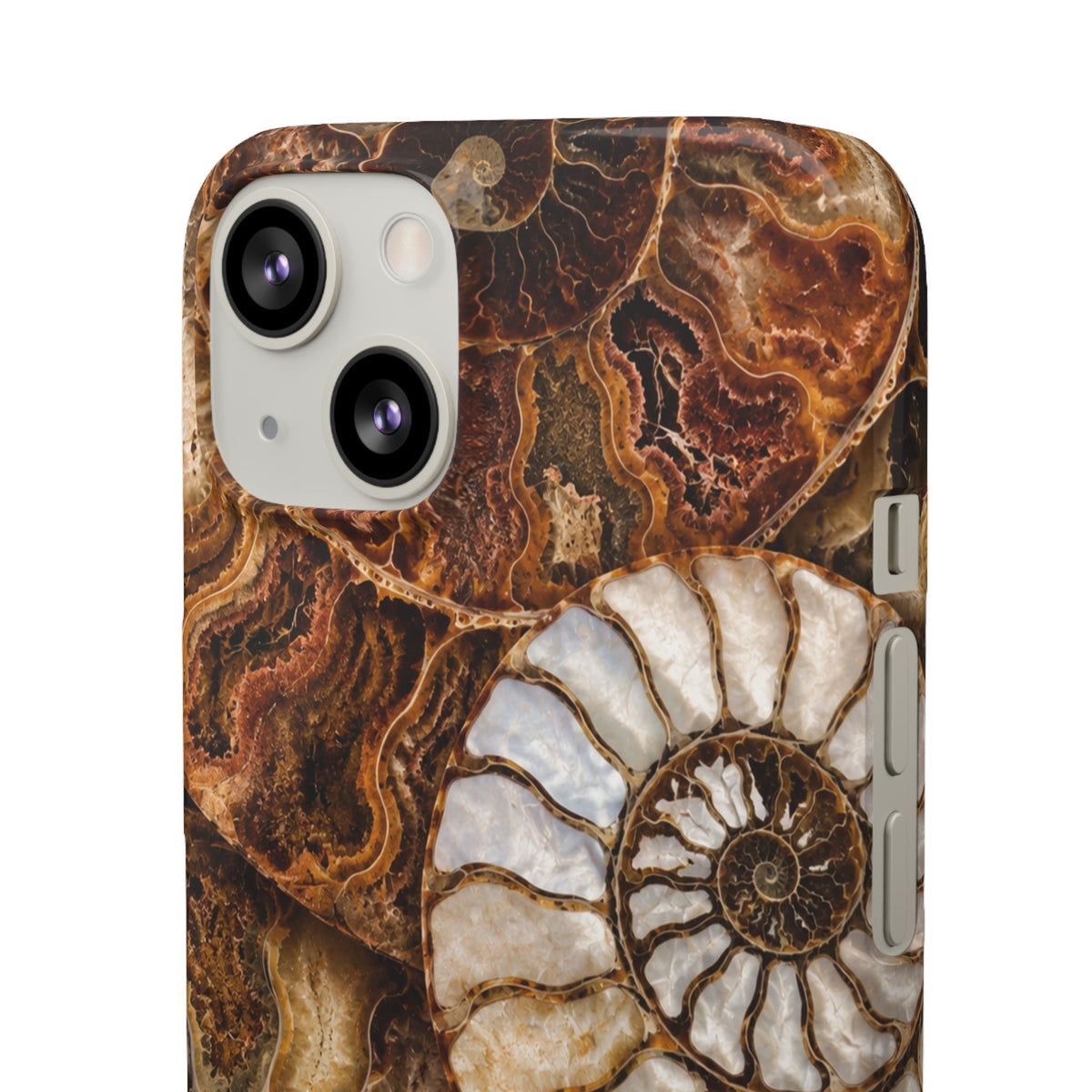 Nautilus Fossil Snap Case