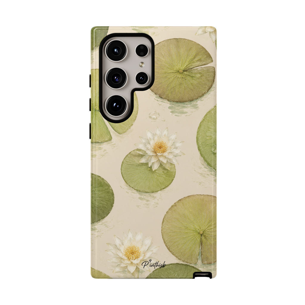 Water Lily Tough Phone Case