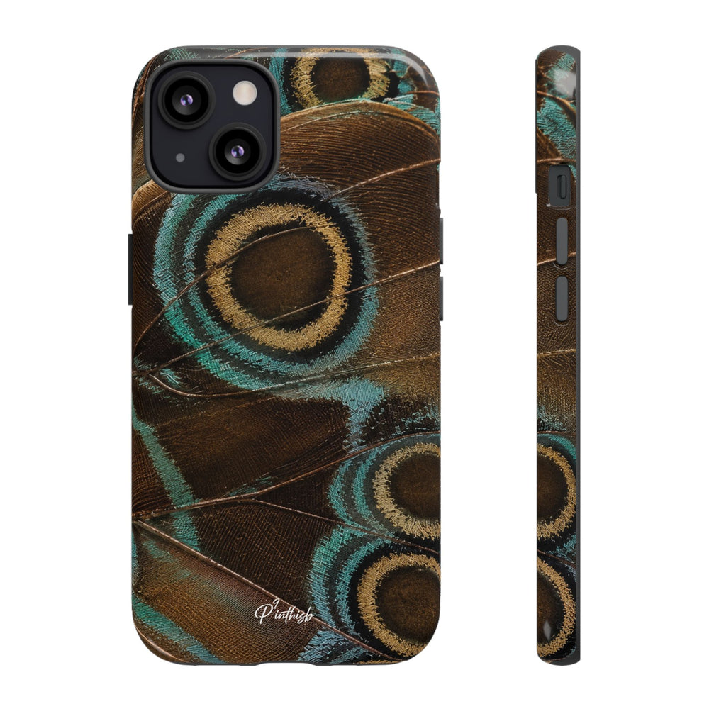 Peacock Feather Pattern Tough Case