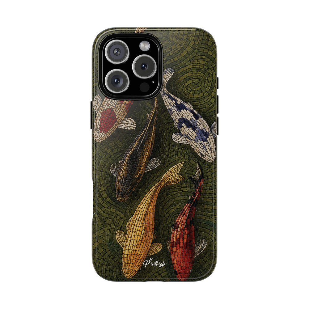 Fish Pond Tough Phone Case