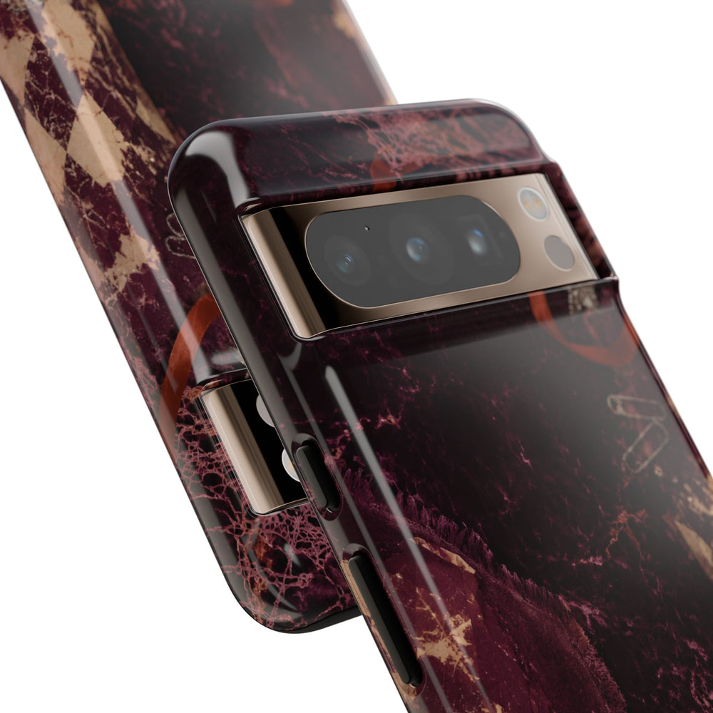 Dark Maroon Vintage Tough Case