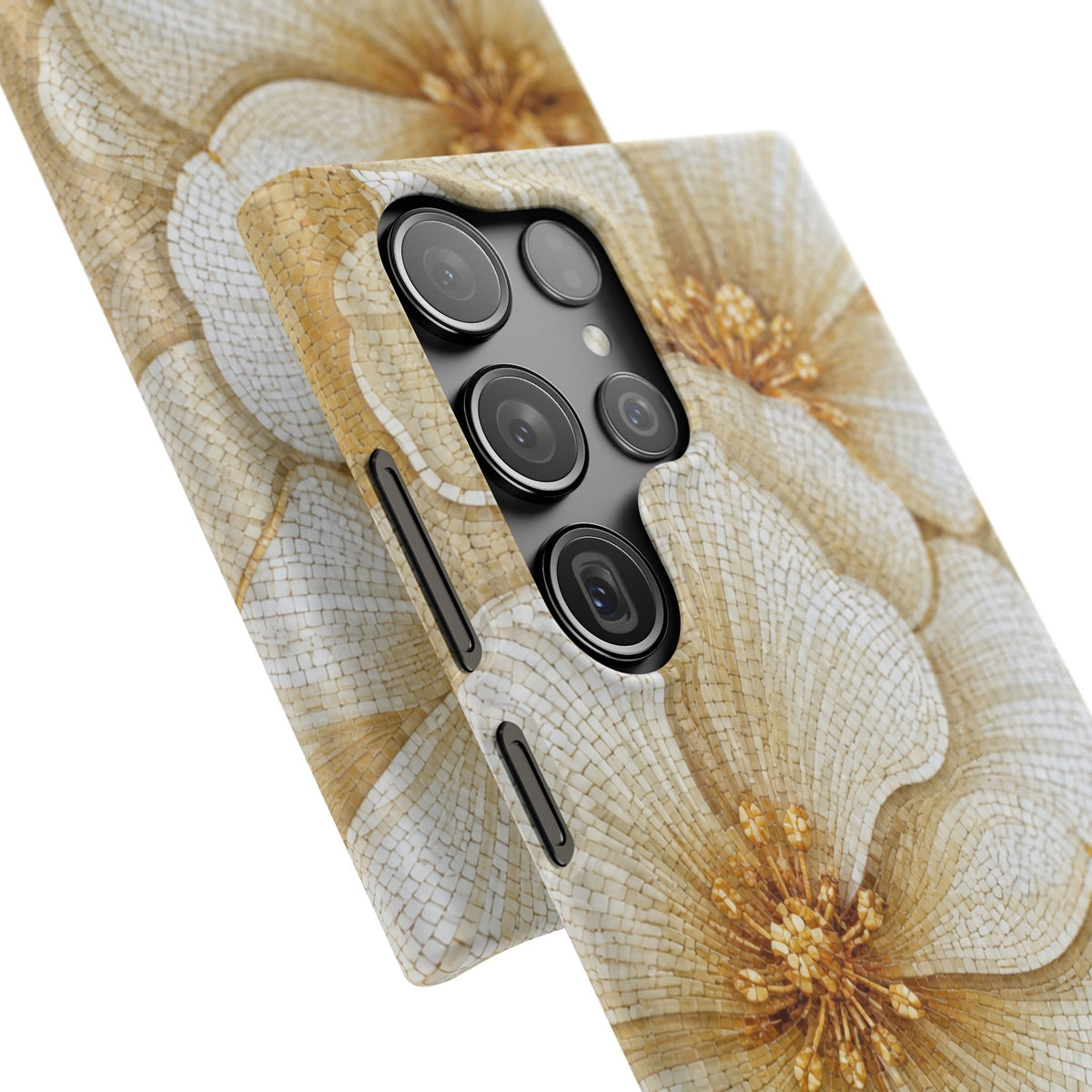 Floral Gold Bloom Snap Case