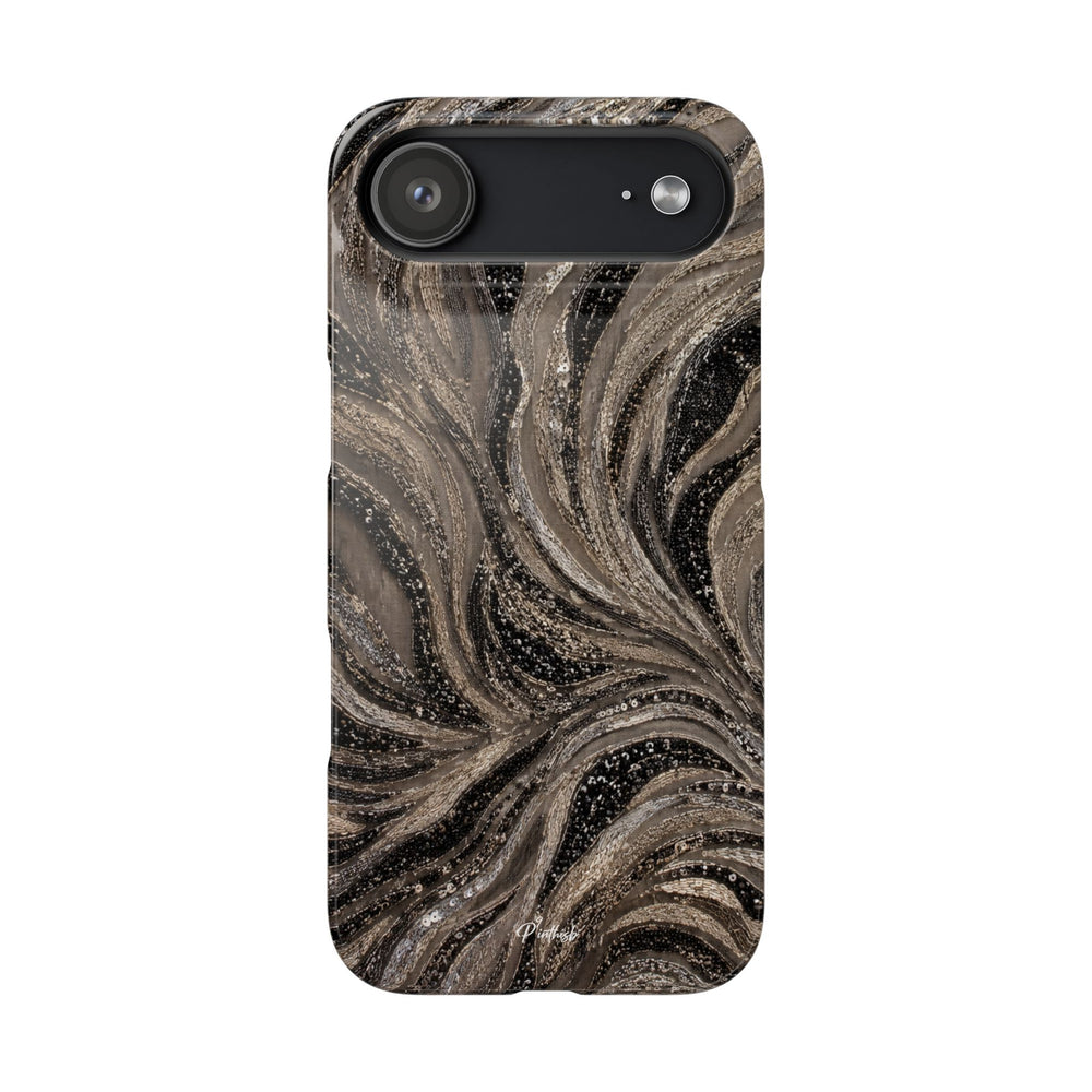Neutral Swirl Protective Snap Case