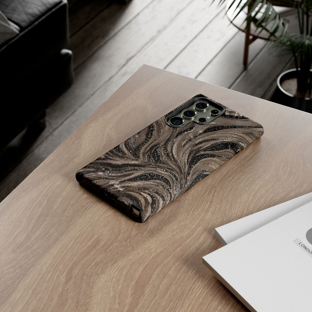 Neutral Swirl Protective Tough Case