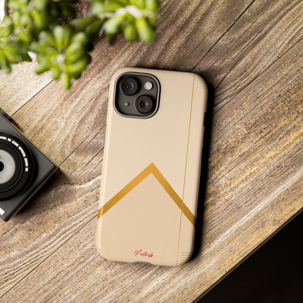 Gold Malboro Inspired Tough Phone Case