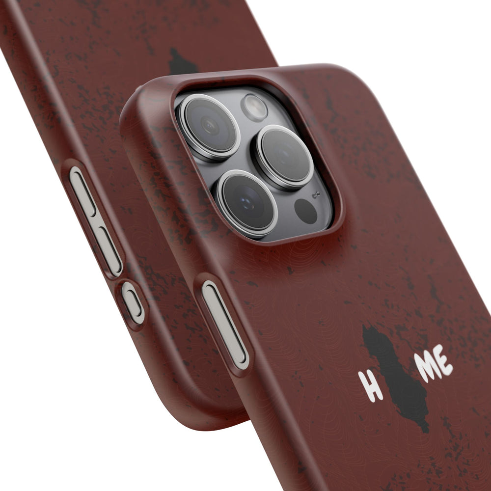 "HOME" Albania Snap Case