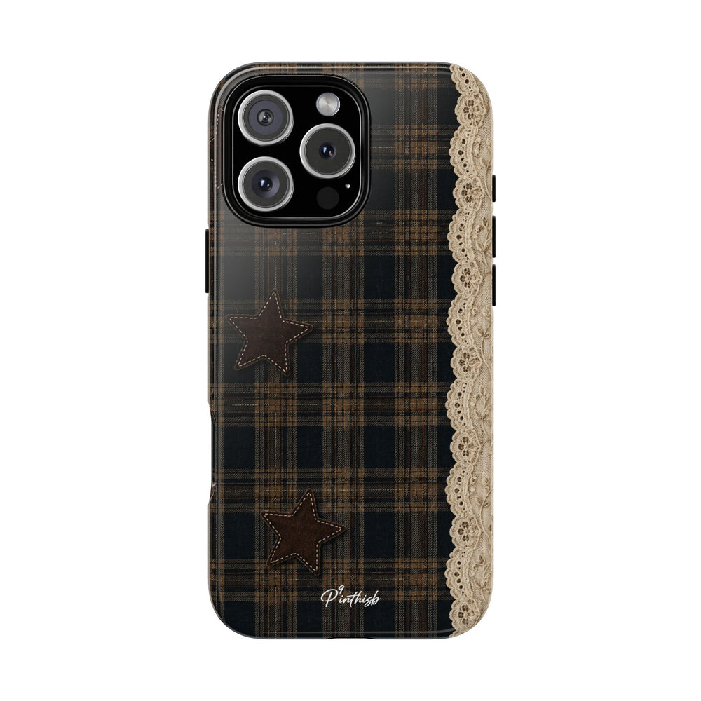 Vintage Stars Lace Phone Case