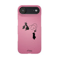 UK to Albania Pink Snap Phone Case