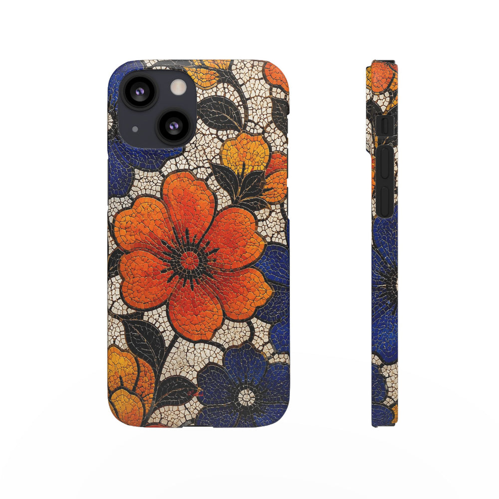 Floral Mosaic Snap Case