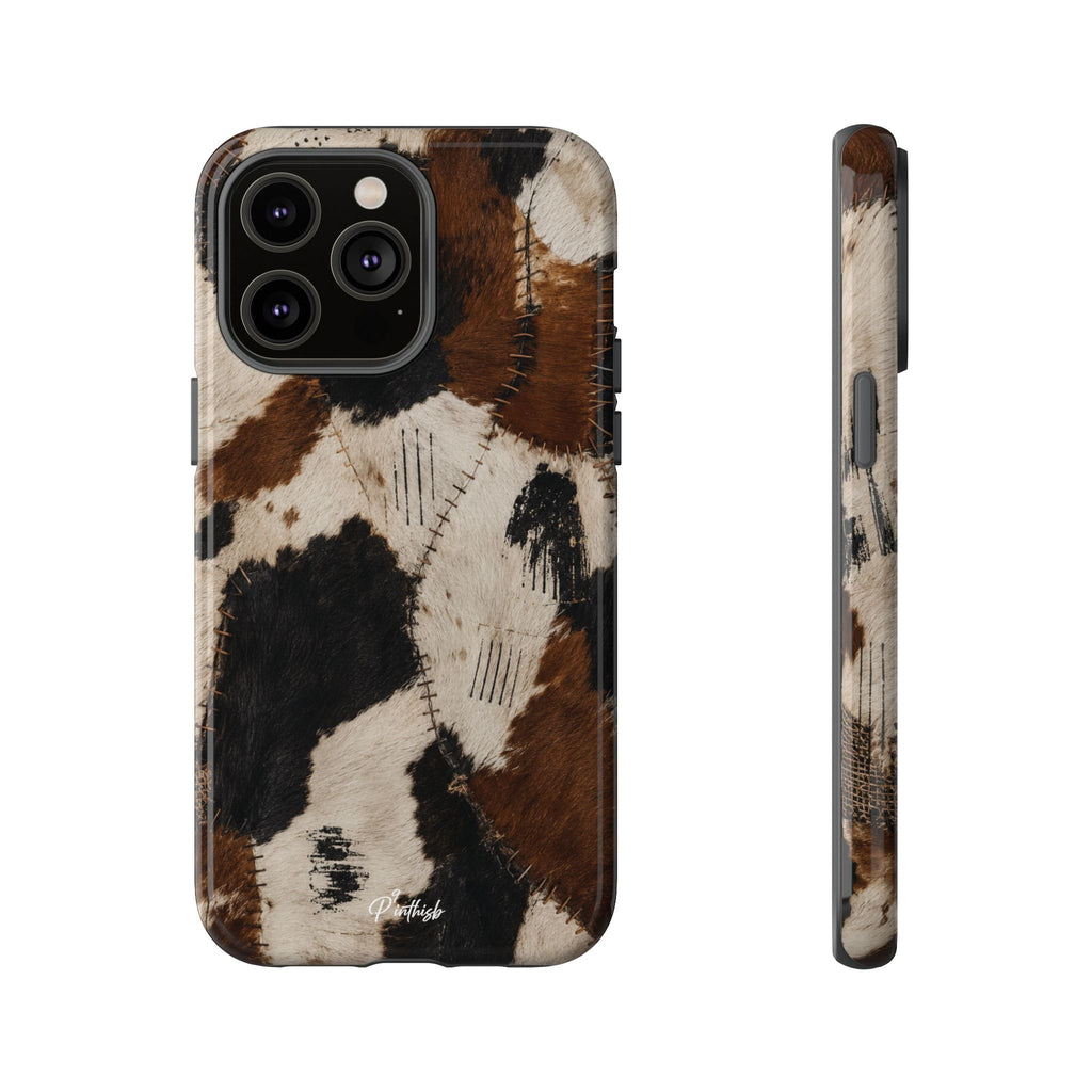 Brown & Black Animal Print Tough Case
