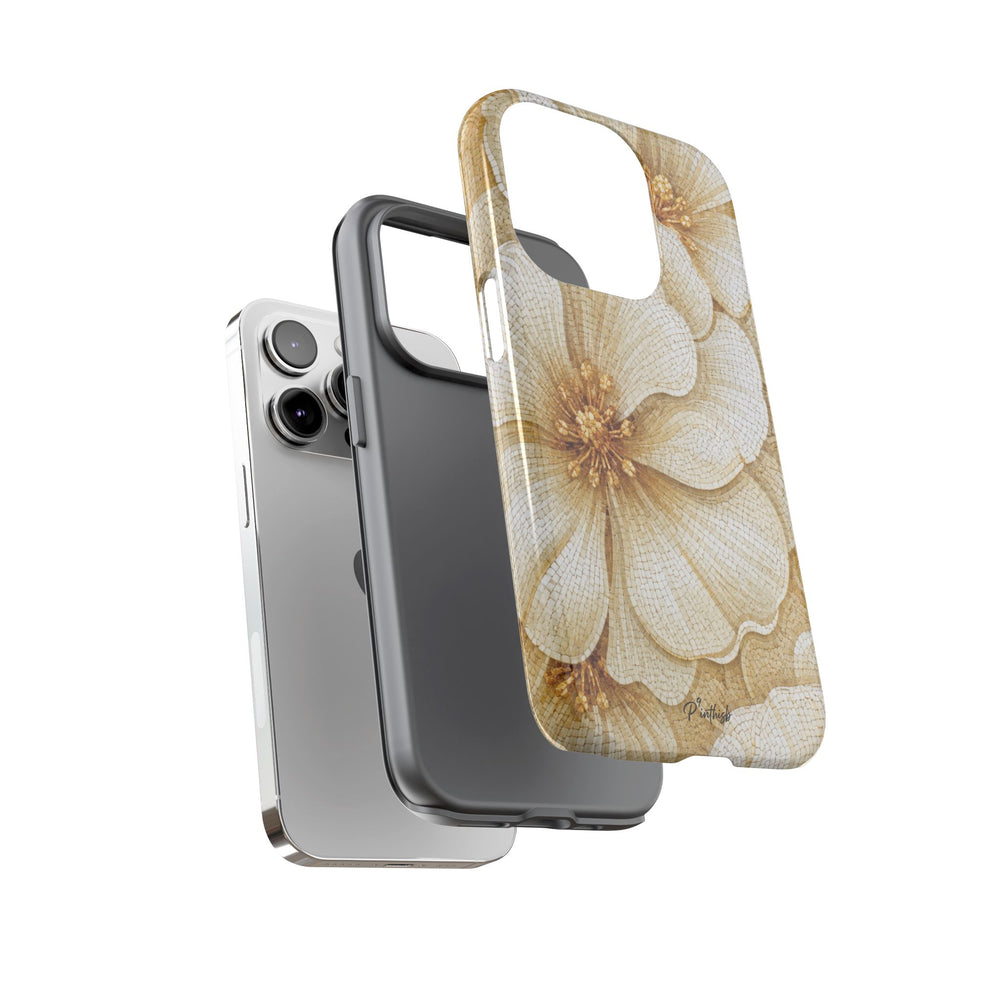 Floral Gold Bloom Tough Case